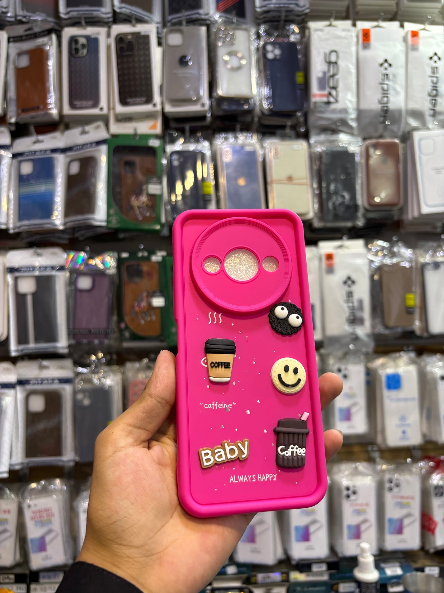 Premium Cute 3D Ladies Cartoon Phone Case