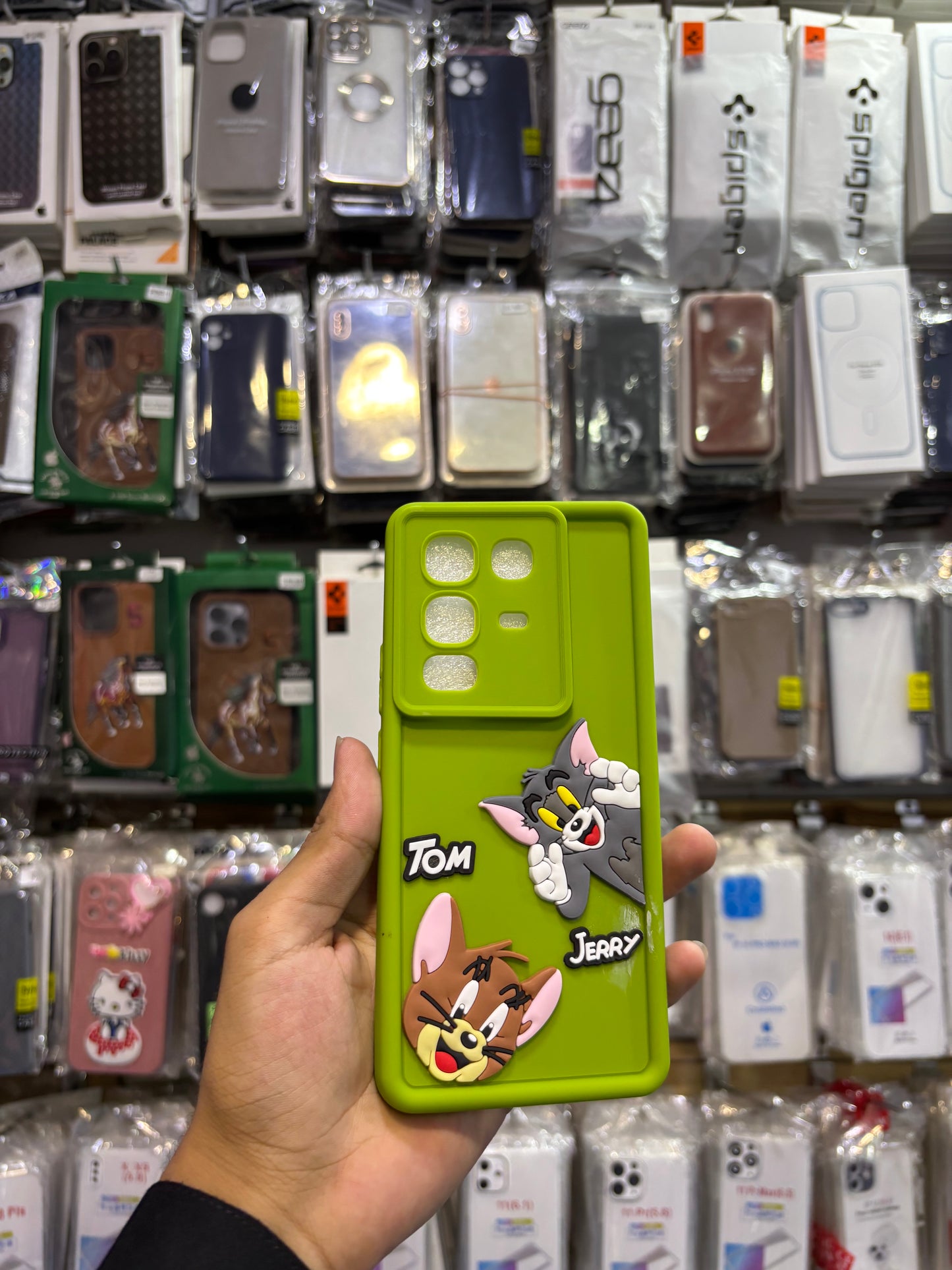 Premium Cute 3D Ladies Cartoon Phone Case