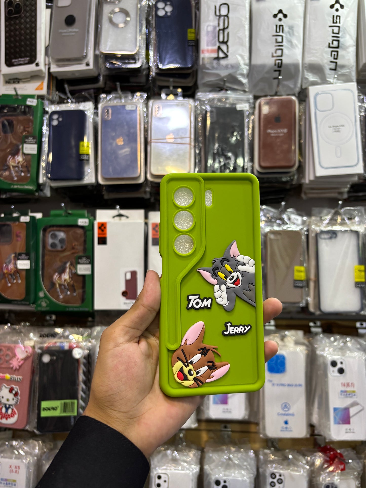 Premium Cute 3D Ladies Cartoon Phone Case