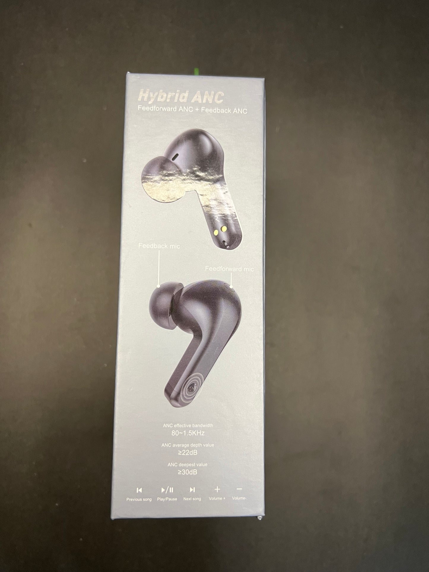 Acefast T2 Hybrid ANC Earbuds – Bluetooth 5.2, Active Noise Cancelling