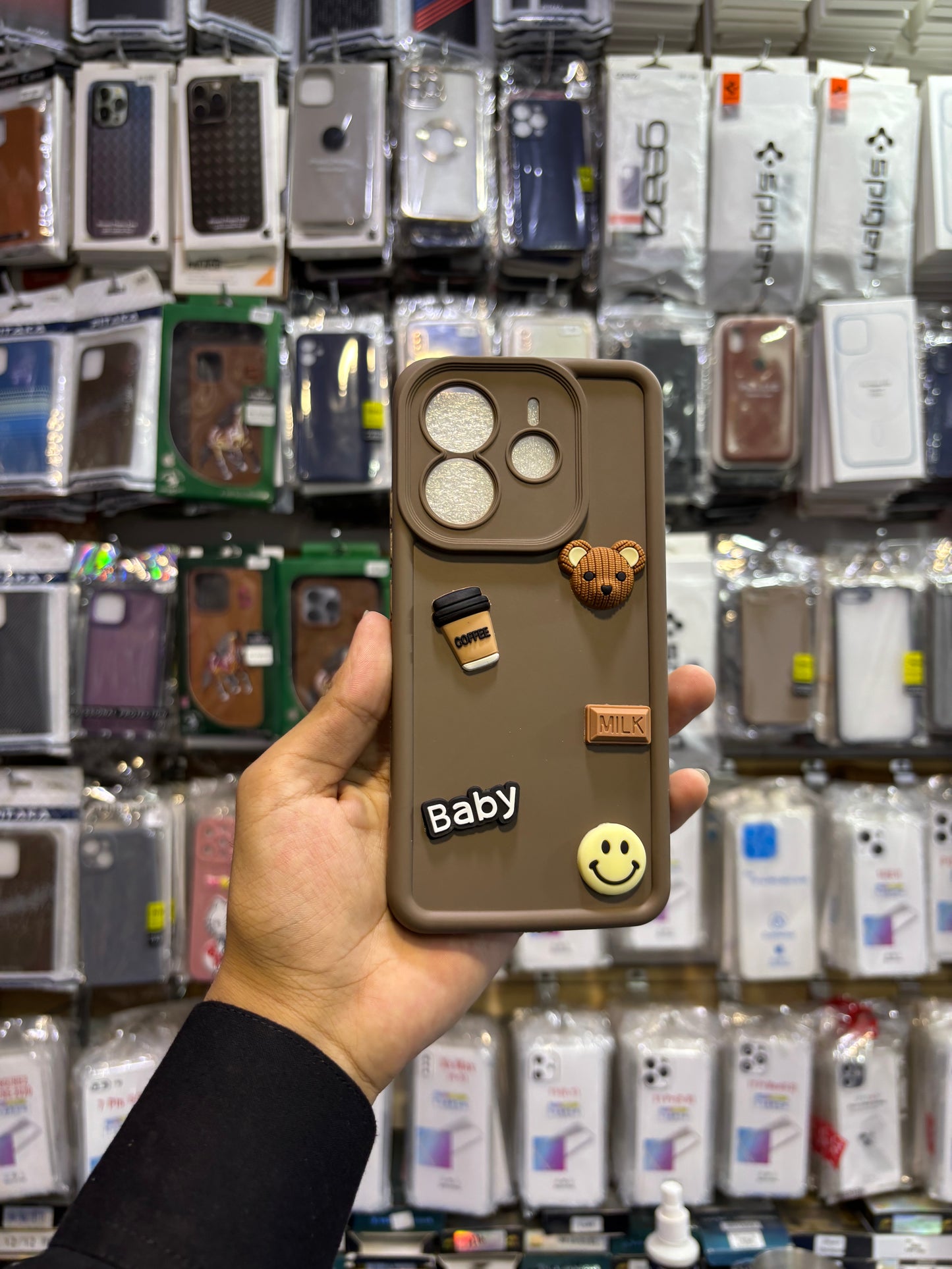 Premium Cute 3D Ladies Cartoon Phone Case