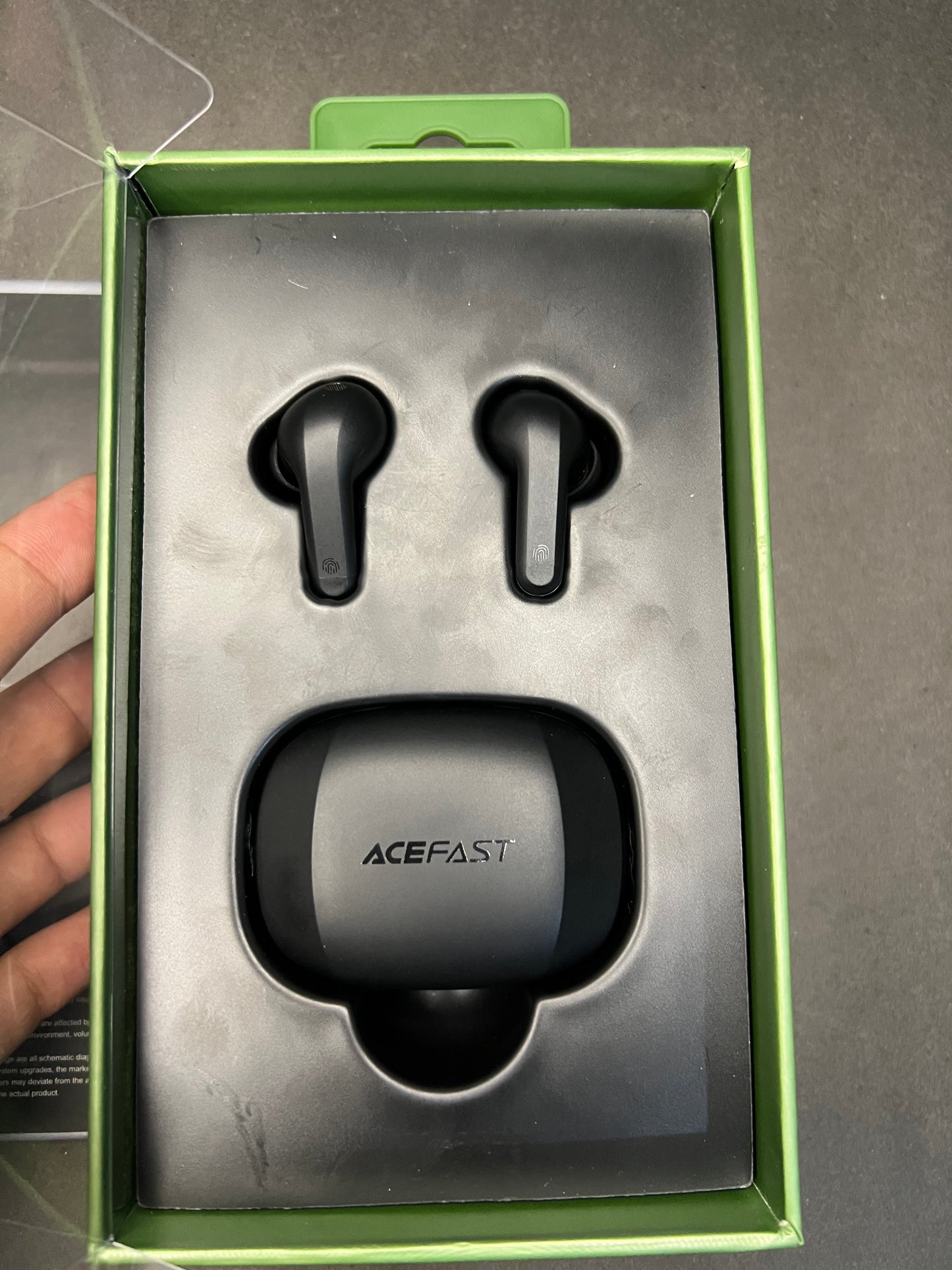 Acefast T2 Hybrid ANC Earbuds – Bluetooth 5.2, Active Noise Cancelling