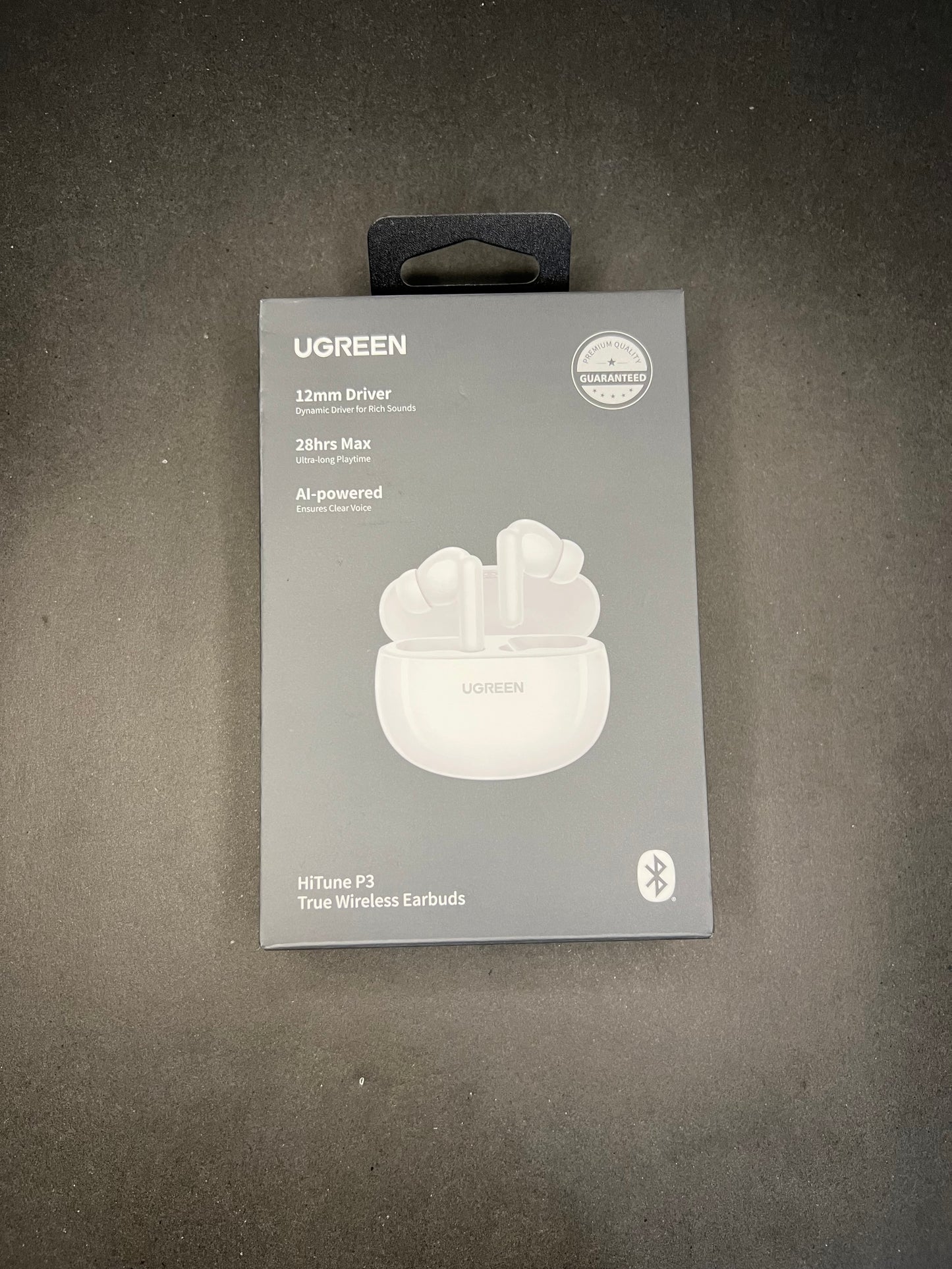 UGREEN HiTune P3 True Wireless Earbuds – 28H Playtime, AI-Powered Noise Reduction, 12mm Drivers