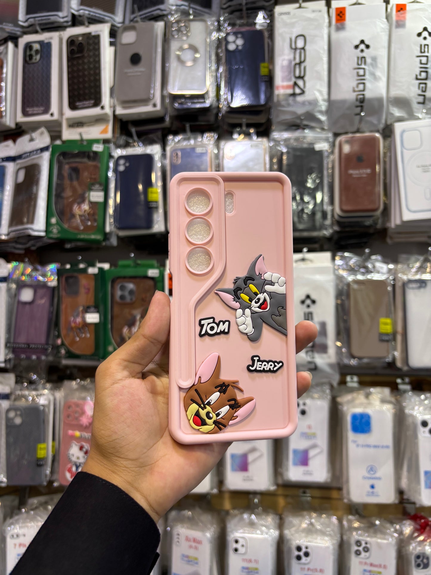 Premium Cute 3D Ladies Cartoon Phone Case