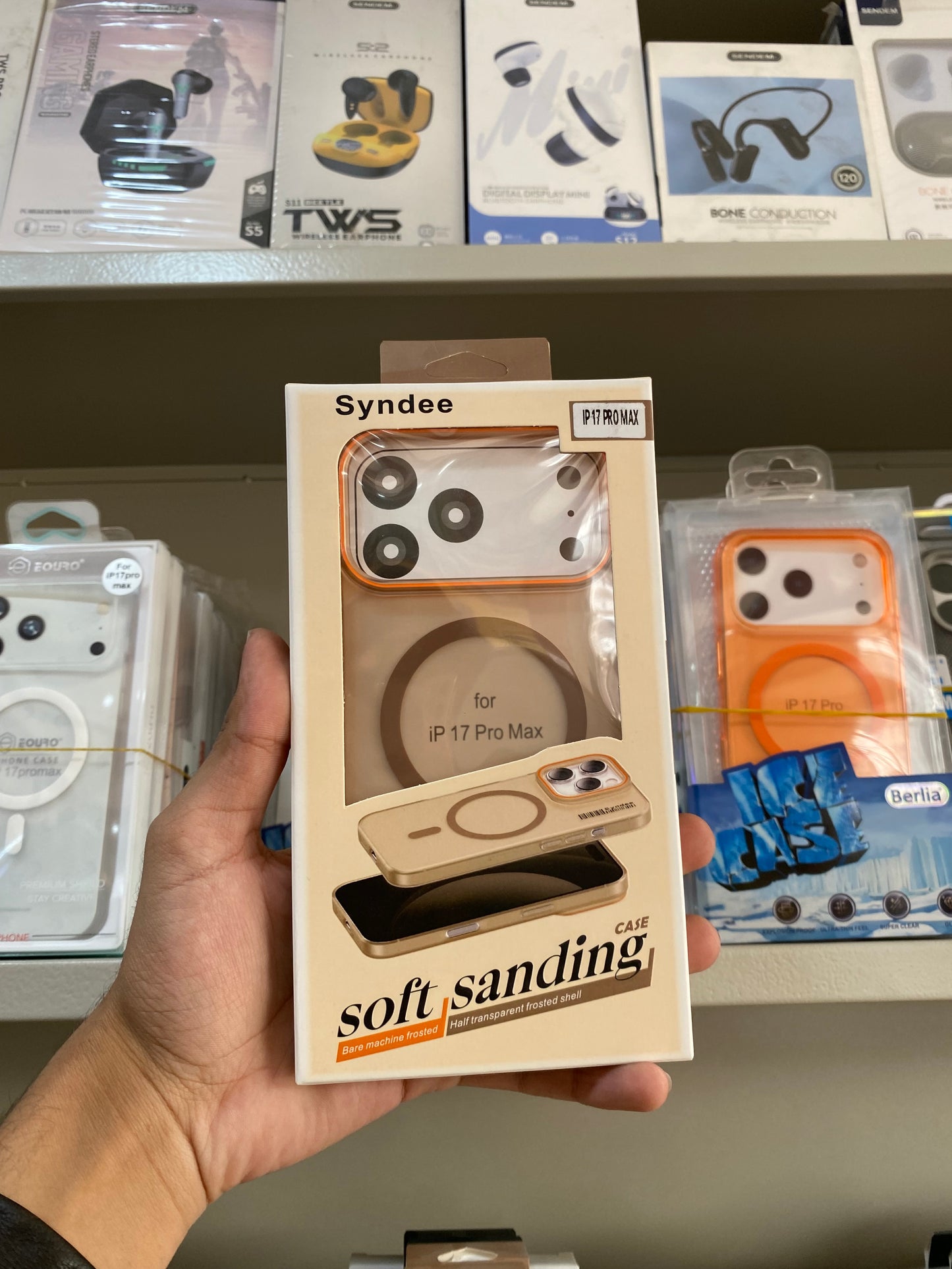 Premium Soft Sanding Case for iPhone and Samsung