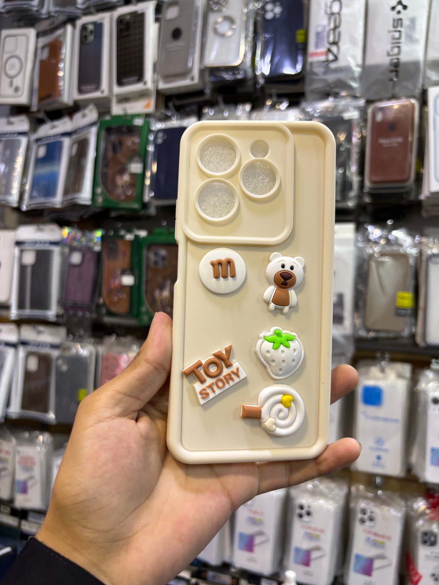 Premium Cute 3D Ladies Cartoon Phone Case