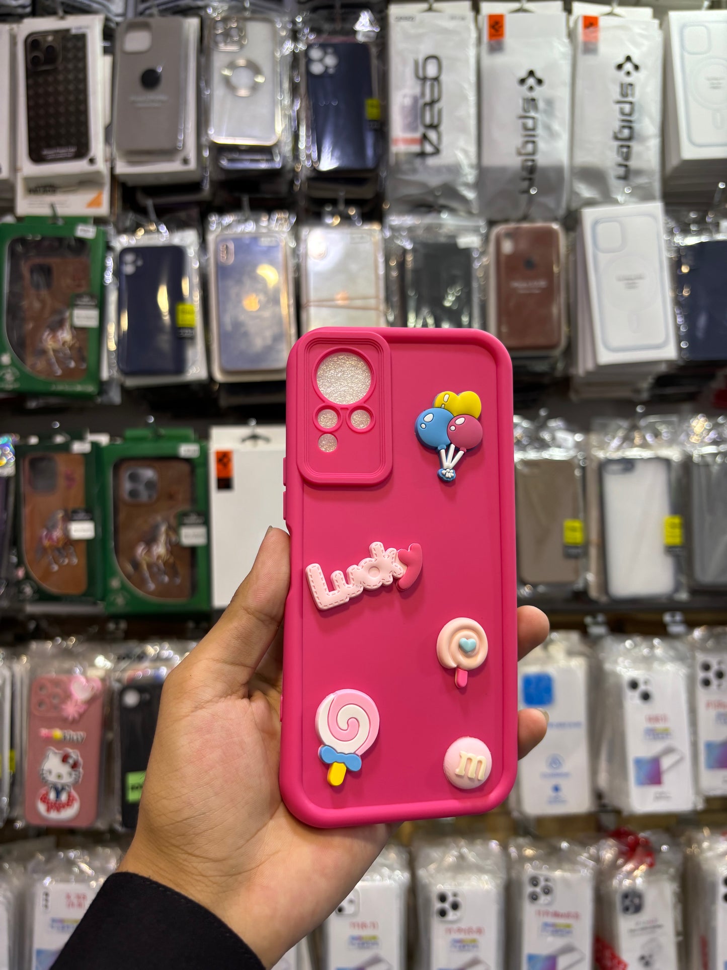 Premium Cute 3D Ladies Cartoon Phone Case