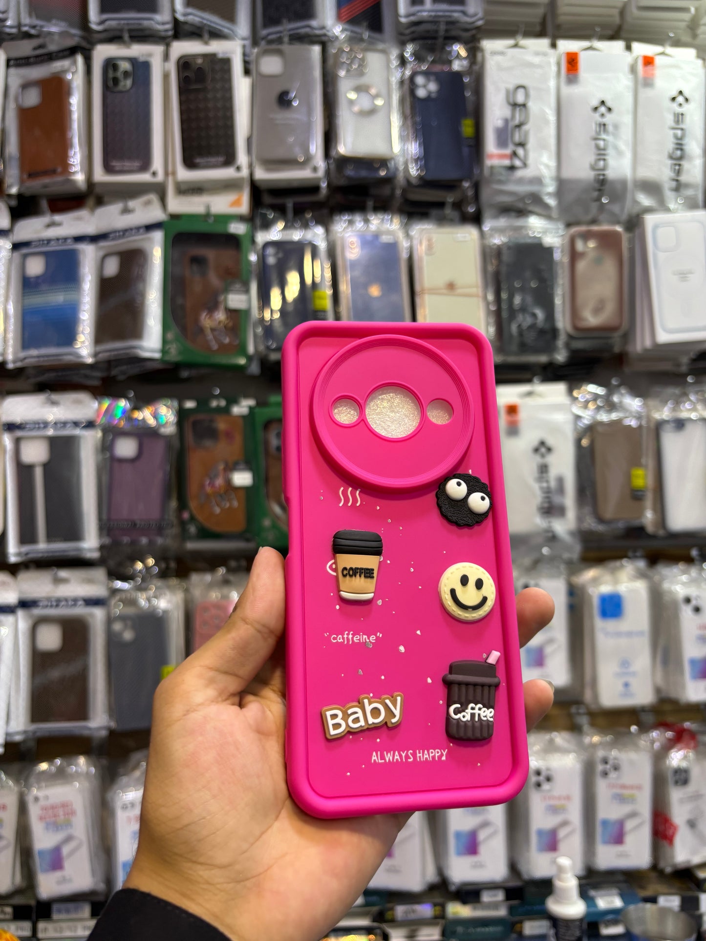 Premium Cute 3D Ladies Cartoon Phone Case