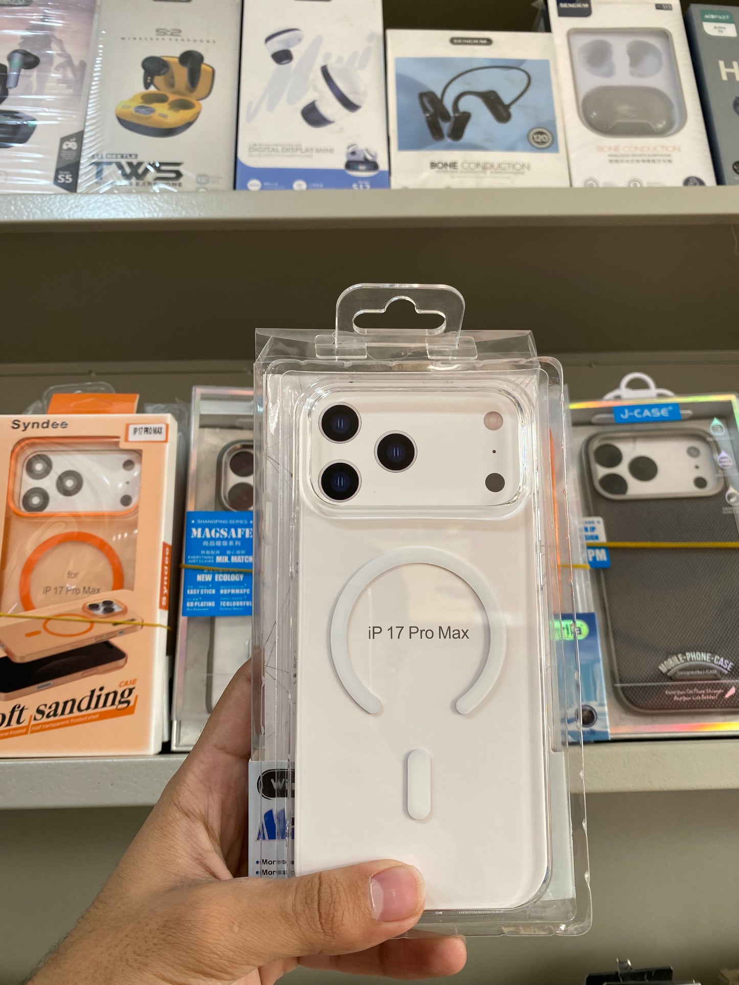 Ice Transparent Magnetic Case for iPhone– Shockproof Clear Cover