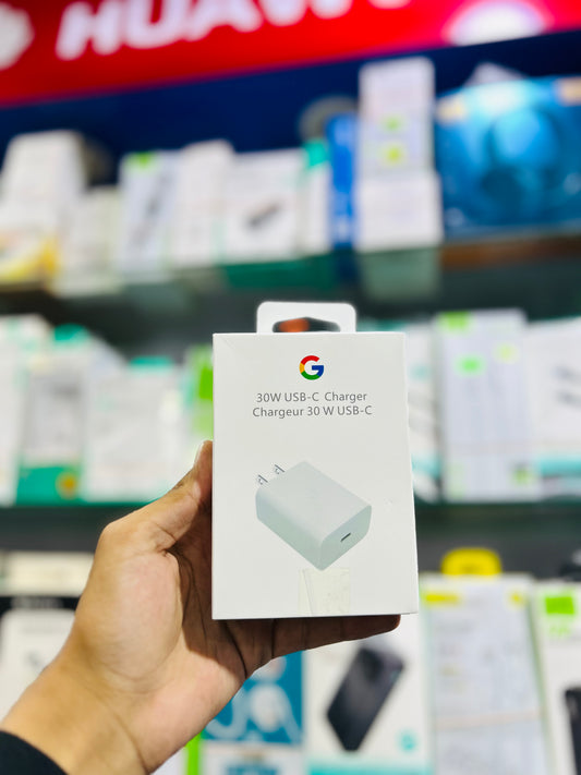 Google 30W USB-C Fast Charger – Original Adaptive Power Adapter