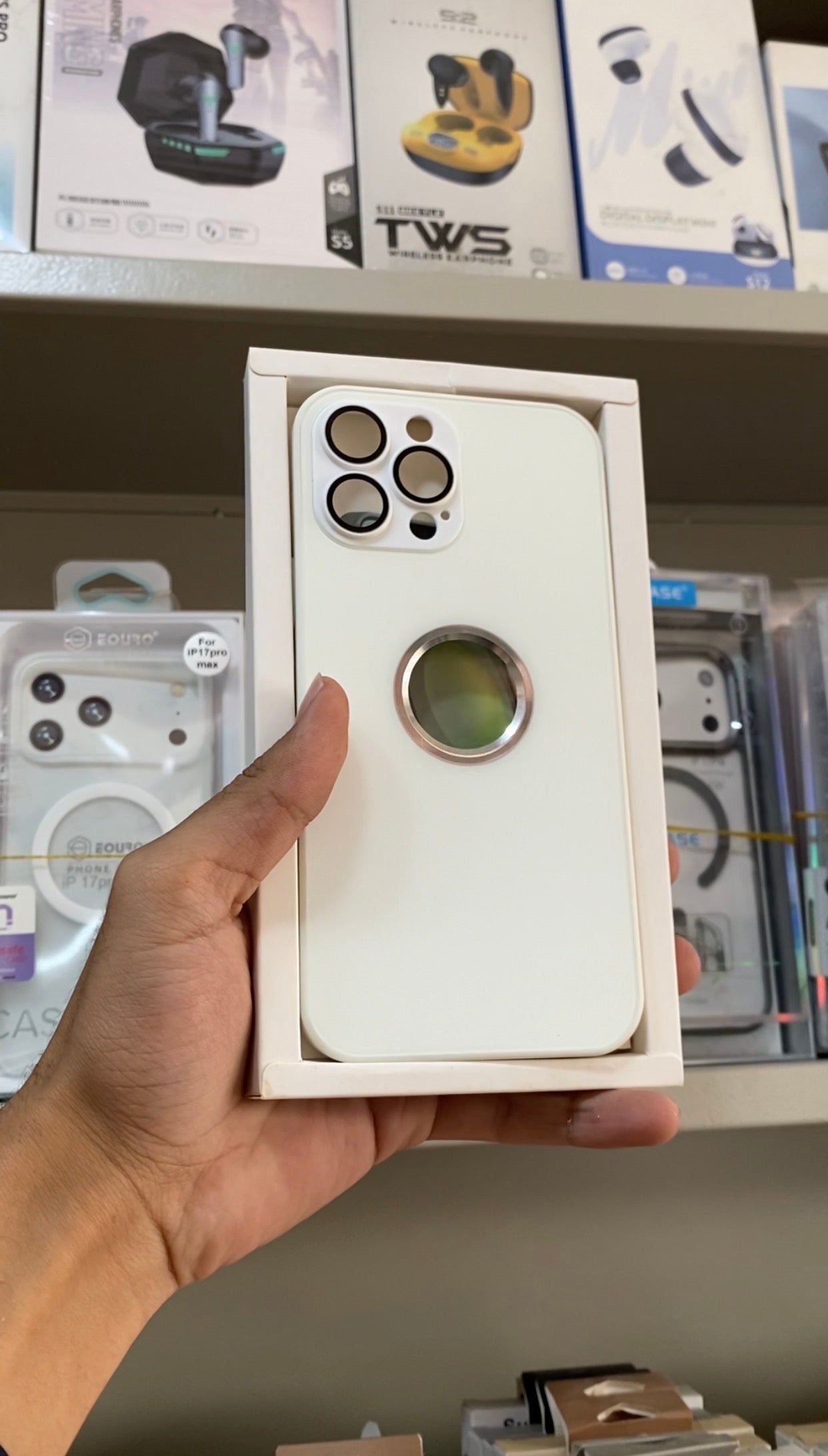 Metal AG Glass Case for iPhone | Matte Finish | Camera Protection