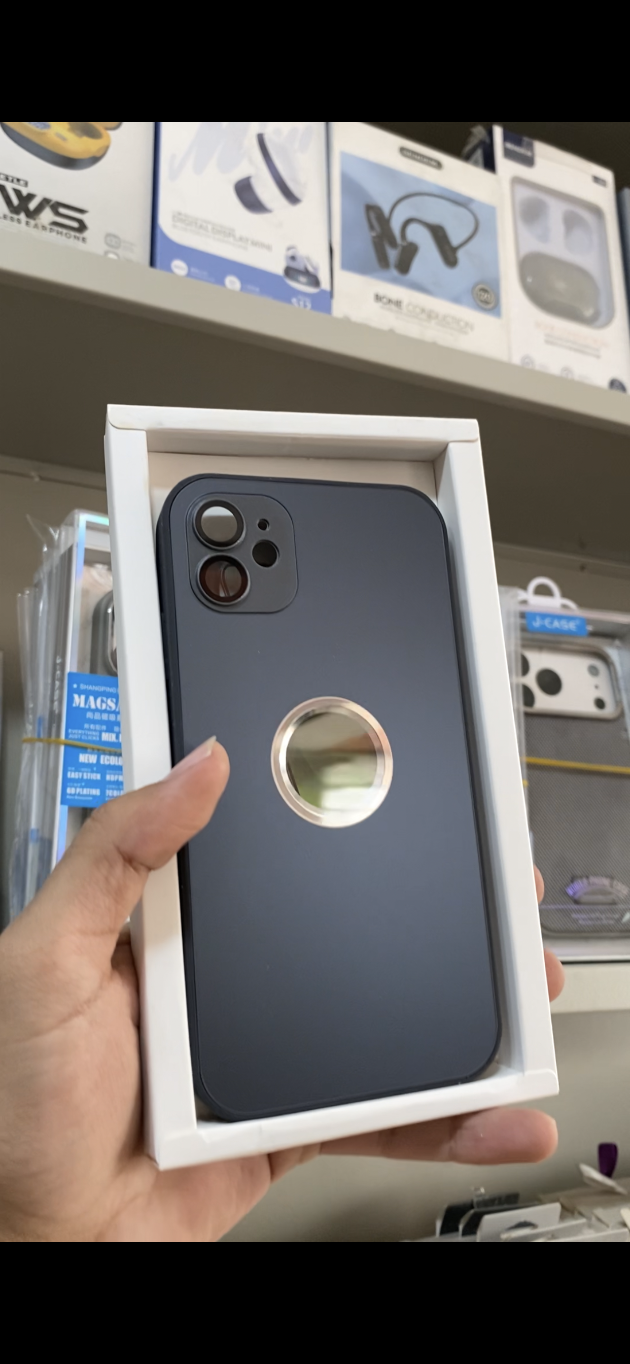 Metal AG Glass Case for iPhone | Matte Finish | Camera Protection