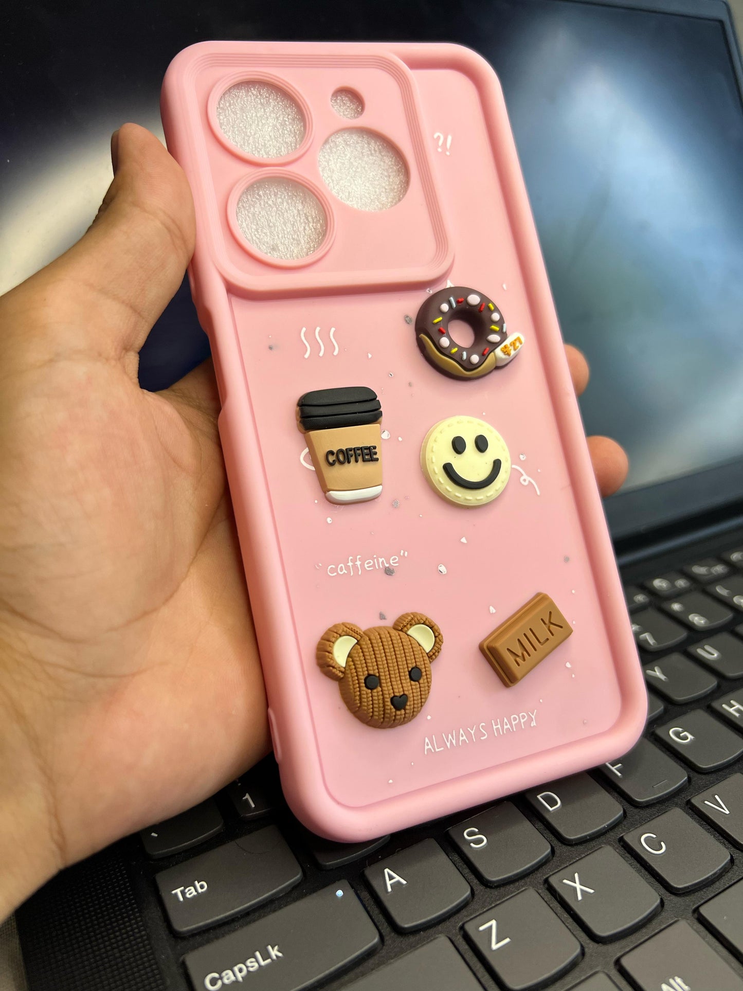Premium Cute 3D Ladies Cartoon Phone Case