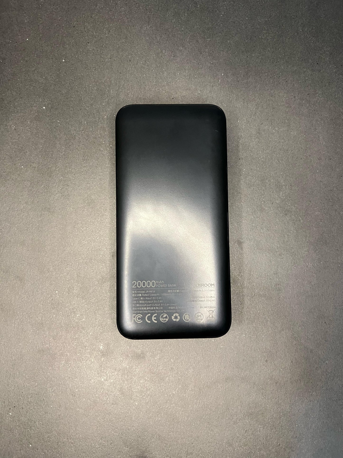 JOYROOM 20000mAh LED Display Power Bank – Fast Charging with 3 Outputs